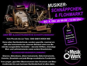 Musiker-Schn&auml;ppchen- & Flohmarkt