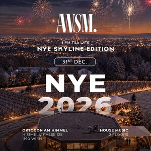 Silvester 2026 in Wien | AWSM. NYE Skyline Edition