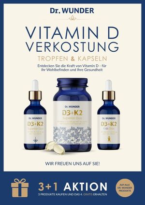 Vitamin D3+K2 Verkostung
