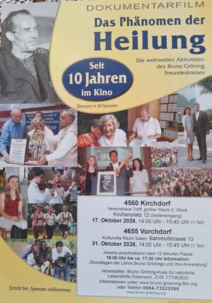 Dokumentation &uuml;ber das Ph&auml;nomen der Heilung - ein Film, der ber&uuml;hrt.