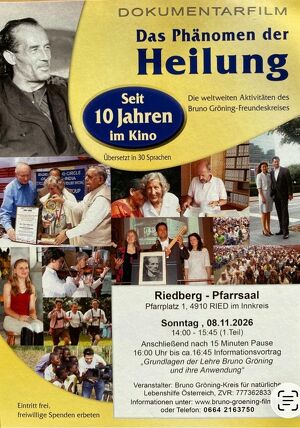 Dokumentation &uuml;ber das Ph&auml;nomen der Heilung - ein Film, der ber&uuml;hrt.