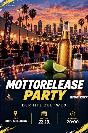 Mottorelease-Party der HTL-Zeltweg