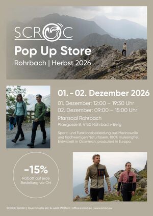 SCROC-Pop-up Store Rohrbach